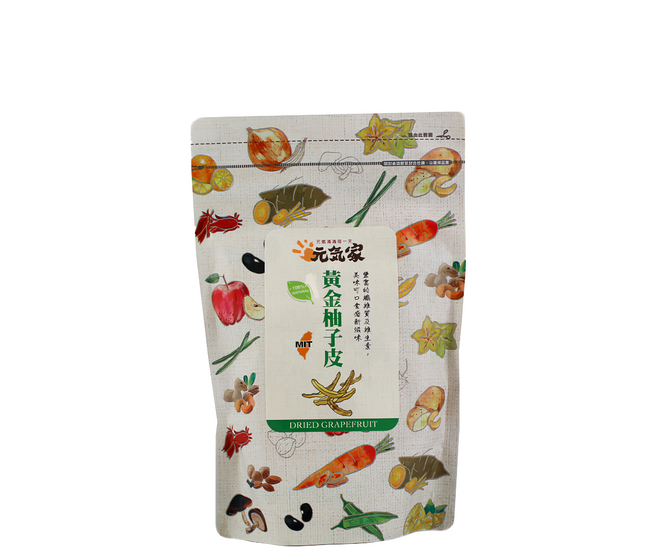 元氣家 黃金柚子皮, 200g, 1包