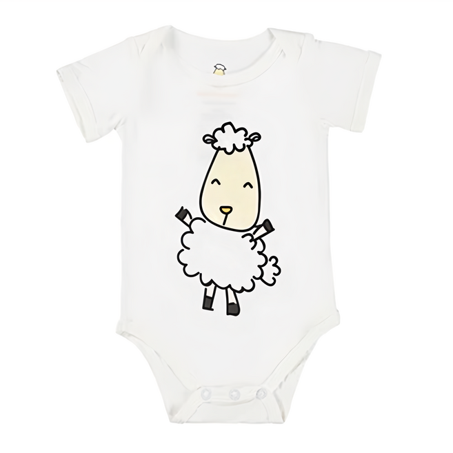 baa baa sheepz 抱抱羊 短袖包屁衣