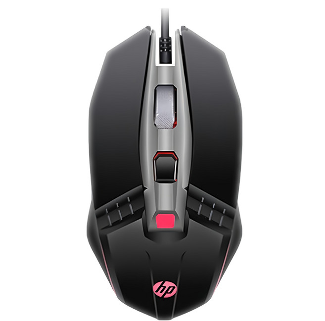 hp 惠普 電競 Wired 滑鼠 黑色 800-2400 DPI M270