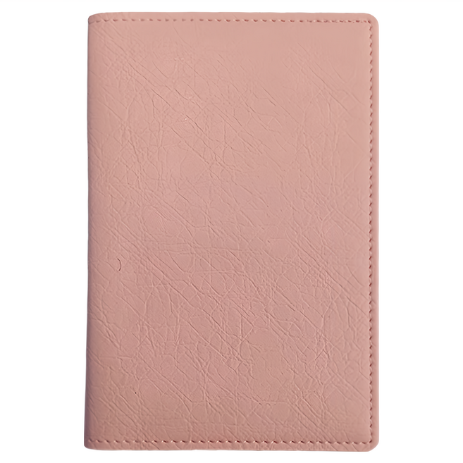 conifer 綠的事務 2025年手鞣皮紋八分割週誌 年曆/月計畫/週計畫 可180度攤平, 柔莓粉, 1本