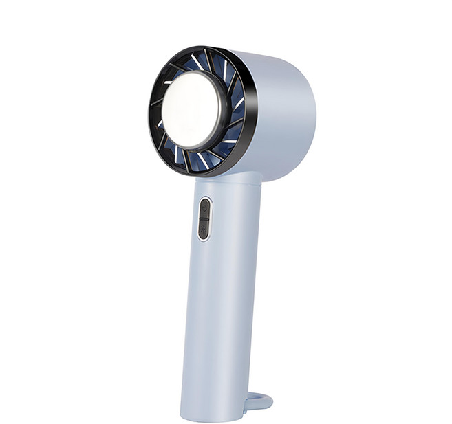 CYKE 迷你掌上型USB充電風扇, 藍色, 625