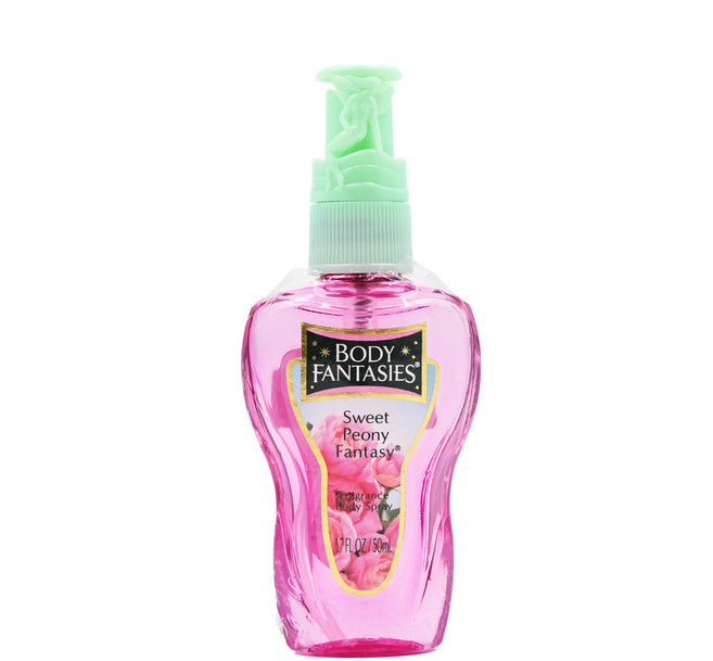 BODY FANTASIES 身體幻想 香水噴霧 甜美牡丹, 50ml, 1瓶