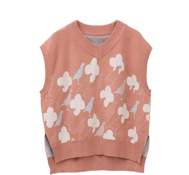 in Blooom 印花樂 針織毛衣背心