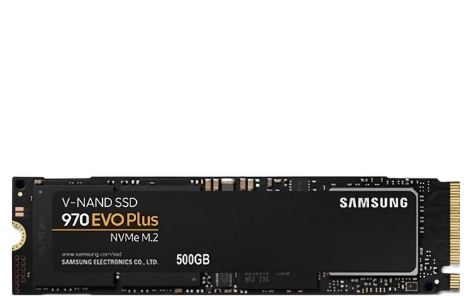 SAMSUNG 三星 970 EVO Plus NVMe M2 ssd固態硬碟, MZ-V7S500BW, 500GB