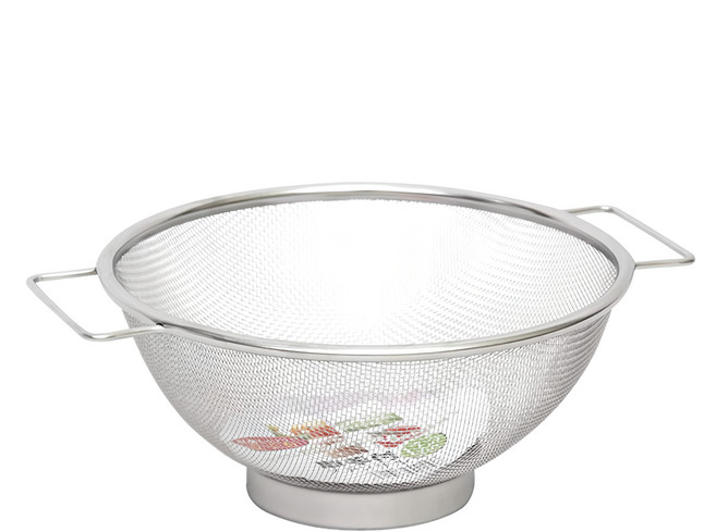 日本ECHO 不鏽鋼把手瀝水/濾網, 1個