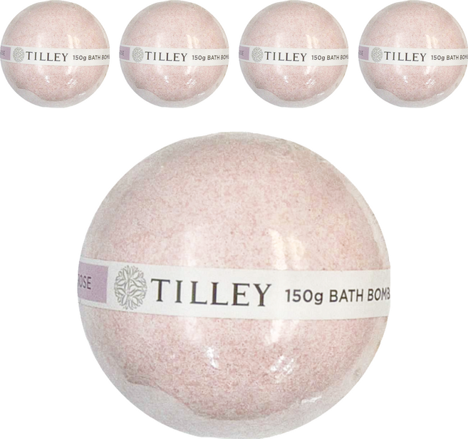 TILLEY 緹莉 經典香氛泡澡球 來個蹦蹦, 150g, 5個