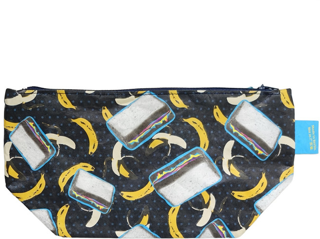 paprcuts.de 化妝包 21 x 10 x 5cm, 香蕉三明治, 1個