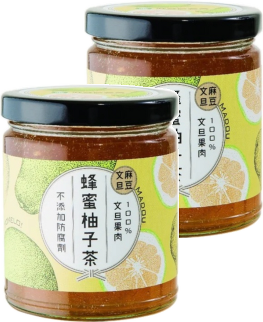 麻豆區農會 蜂蜜柚子茶, 300g, 1入, 2罐