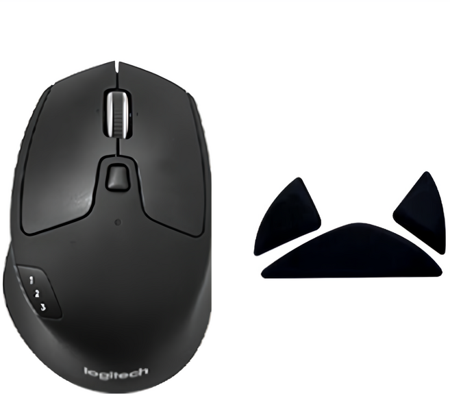 로지텍 M720 Triathlon 무선 블루투스 마우스+마우스 피트 세트, M-R0062