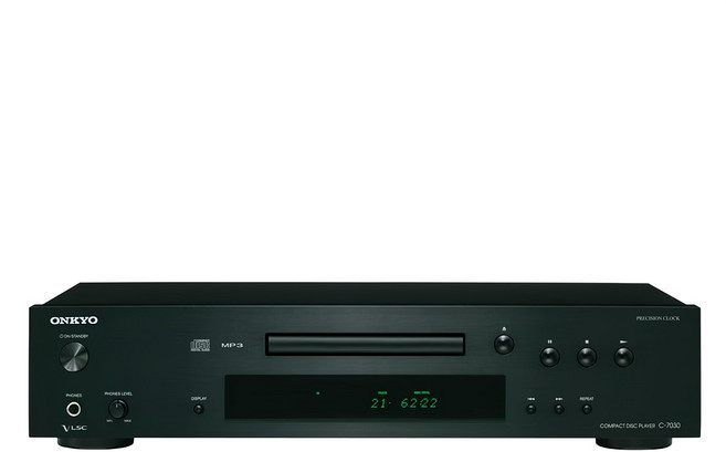 ONKYO 台灣公司貨 Hi-Fi CD播放器, C-7030, 黑色