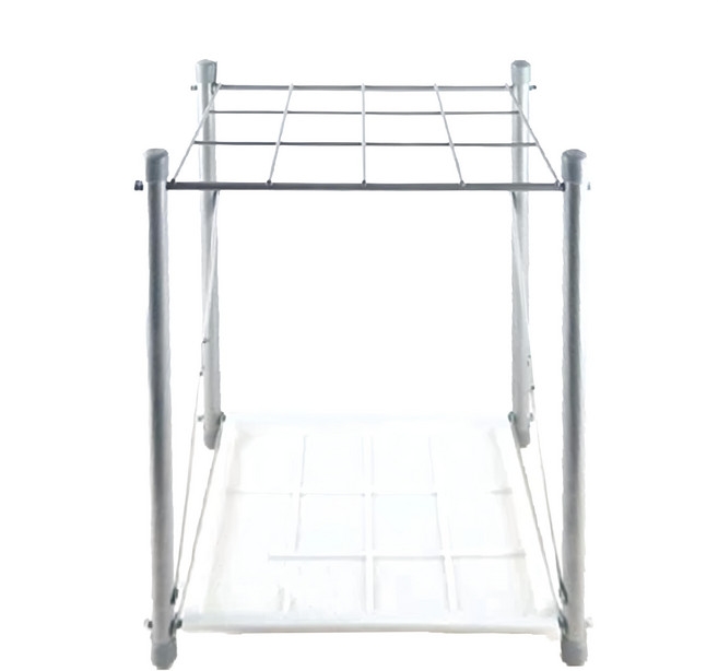 YI SHUIN 亞晨 皇家生活系列 12孔雨傘架 39.5 x 29 x 53cm, 灰色 + 白色, 1個