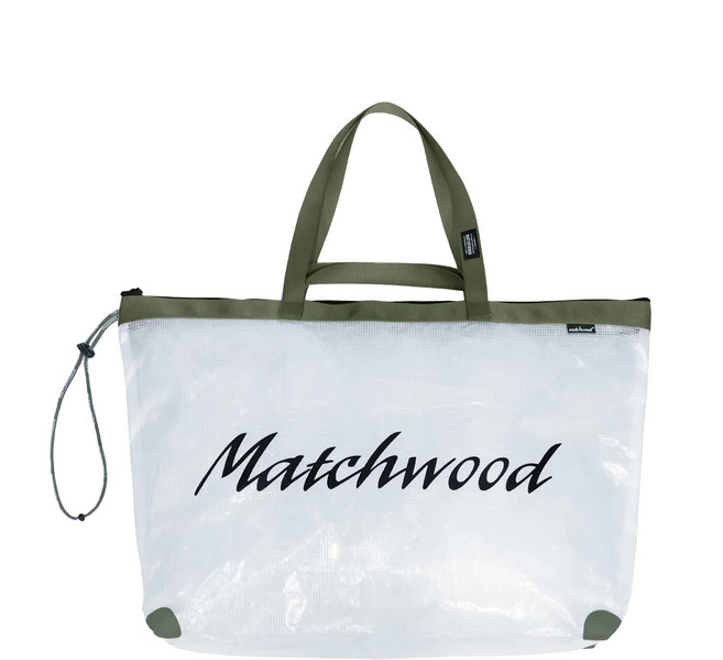 Matchwood Mesh 兩用手提肩背大容量防水托特包 30L, 軍綠款