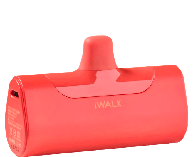 Iwalk Battery 四代行動電源 4500mAh Lightning, DBL4500L, 殷戀紅