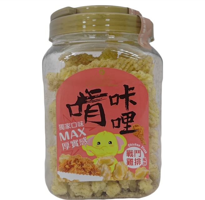 C'est bon 法米滋 啃咔哩 戰鬥雞排風味, 200g, 1個