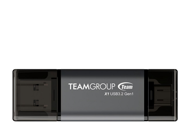 TEAMGROUP 十銓 X1 USB 3.2/TYPE-C雙介面隨身碟, 1個, 128GB