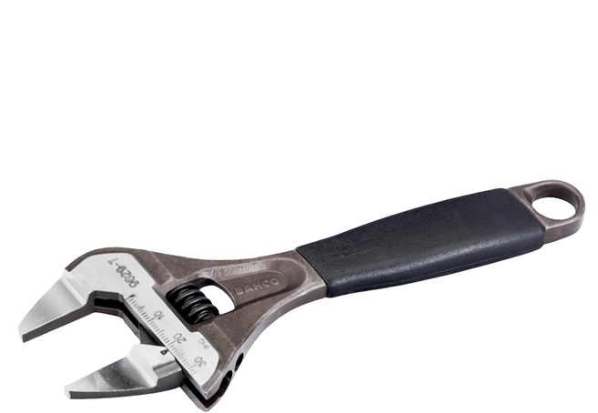 BAHCO 魚牌 超薄大開口活動扳手 ERGOTM握把 8 9031-T 218mm, 1個