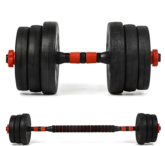 EGOWELL 高級可調式啞鈴槓鈴組, 20kg, 1組