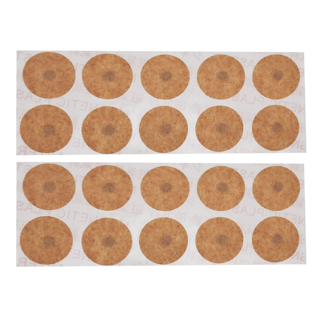 BUBUFITNESS 運動專用磁力貼 2500高斯 10個, 2包, 1盒