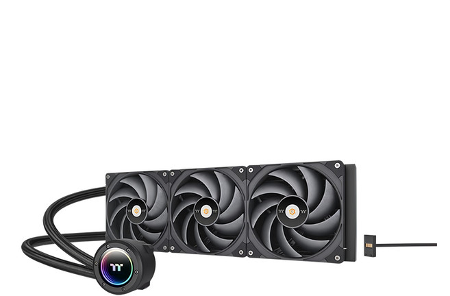 thermaltake 曜越 TOUGHLIQUID 420 EX Pro ARGB Sync CPU AIO, 1個