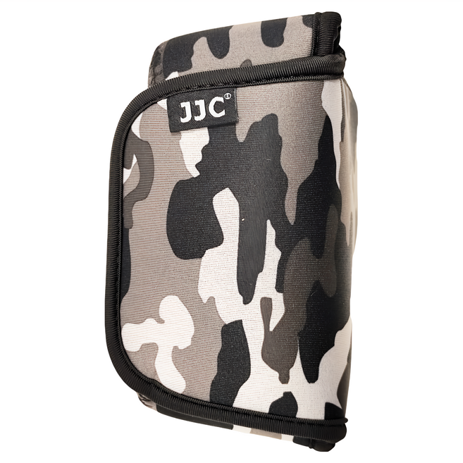 JJC 微單眼相機包 fit 標準焦鏡-灰迷彩 加厚潛水料, OC-S1, 1個