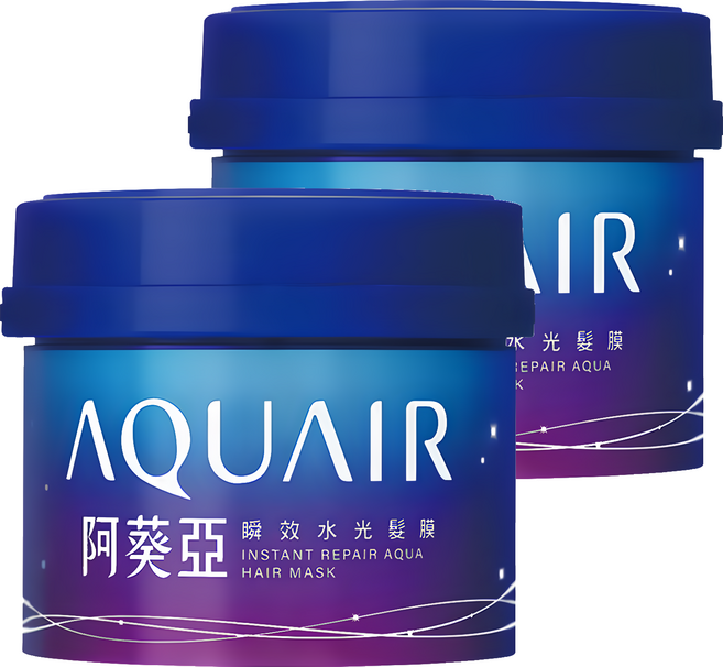 AQUAIR 阿葵亞 瞬效水光髮膜, 230g, 2件