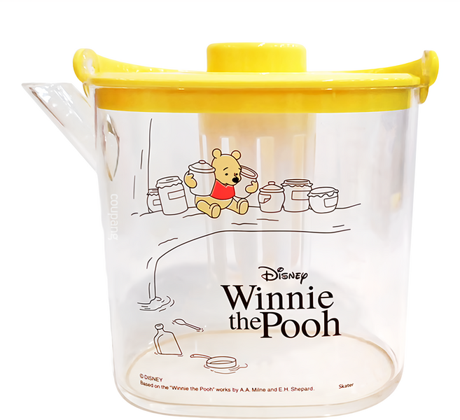 Skater 耐熱寬口茶壺, POOH, 1.2L, 1個
