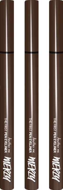 MERZY The First 眼線液筆 0.5g, P2 Brownie, 3支