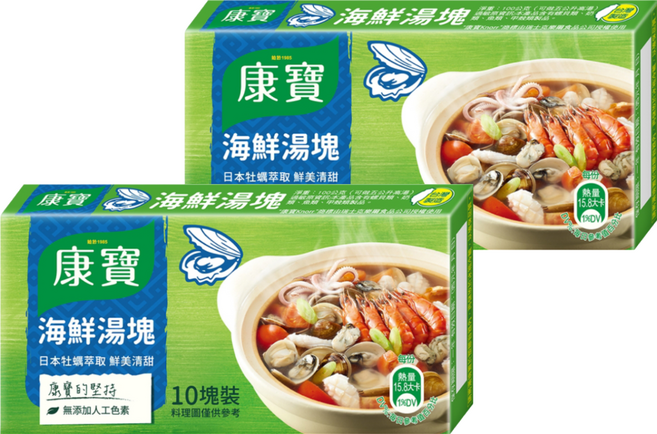Knorr 康寶 海鮮湯塊, 100g, 2盒
