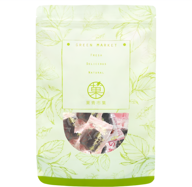 Green Market 菓青市集 龜苓膏風味軟糖 素食, 1包, 230g