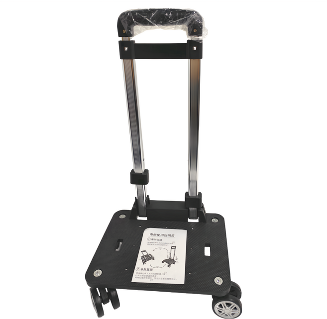 巧用 耐重保冷平推式購物車 萬向靜音輪, 顏色隨機, 1個