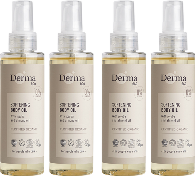 Derma 大地 Eco 植萃護膚油, 150ml, 4瓶