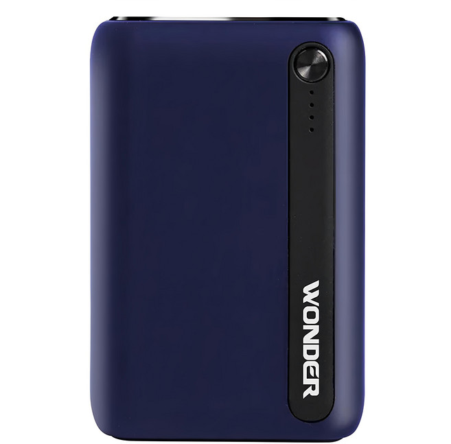 wonder 旺德電通 PD + QC快充行動電源 10000mAh, WA-P08A, 藍色