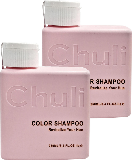 Chuli 初梨 彩潮補色劑 紫調淨黃, 250ml, 2瓶