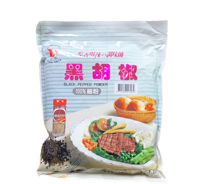 飛馬 細粉純黑胡椒, 600g, 1包