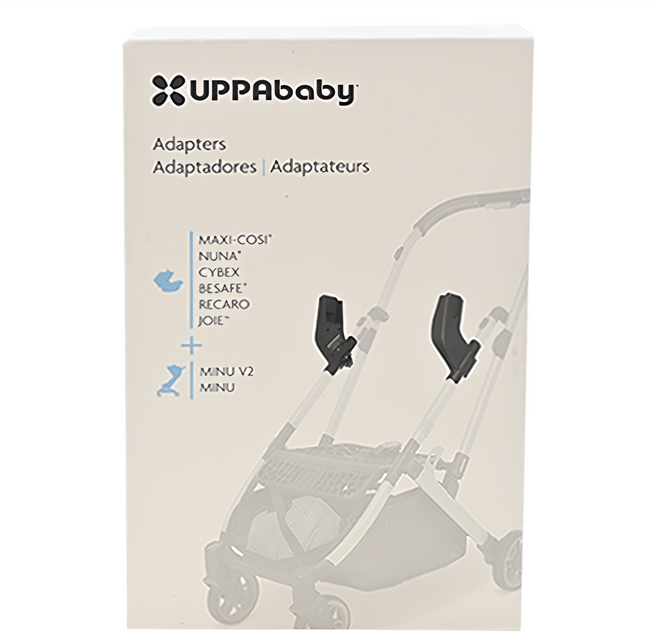 UPPAbaby MINU他牌汽座轉接器, 1個, 黑色