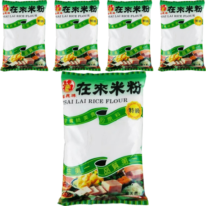 福鹿牌 在來米粉, 600g, 5包