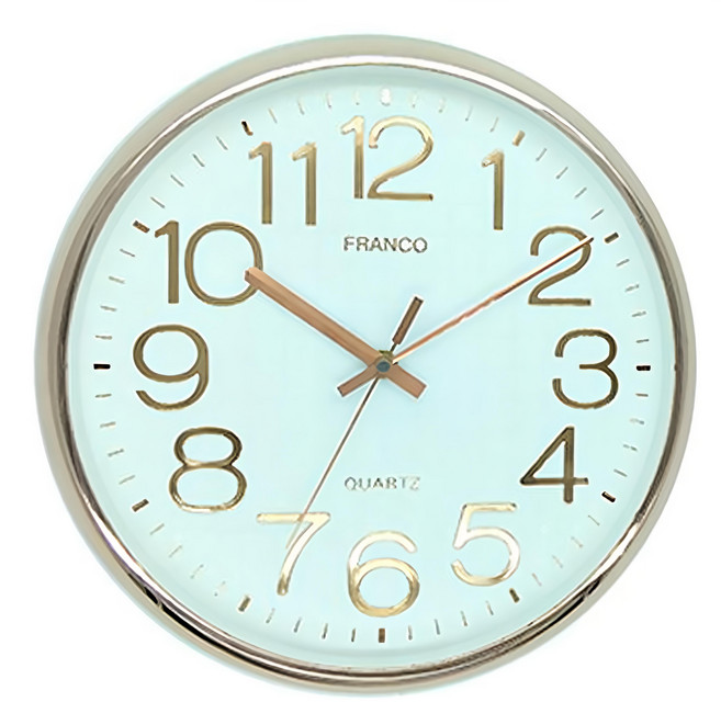 Changsin Living 昌信生活 FRANCO 靜音掛鐘, 玫瑰金