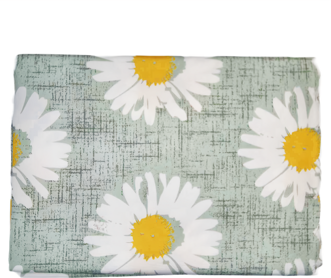 BonBon naturel 北歐簡約防水桌巾, 183 x 135cm, 太陽花, 1條