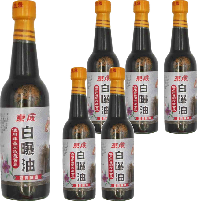 東成 非基因白曝油, 500ml, 6瓶