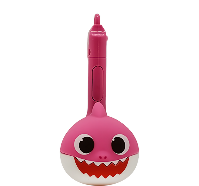 OtamaTone Mummy-Mommy Pink 造型彈奏樂器玩具組, 鯊魚媽媽 小型粉色, 1組