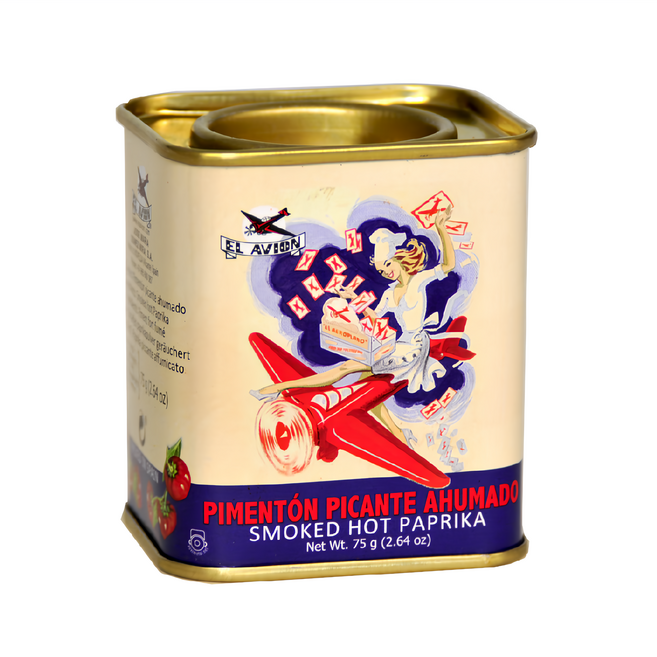 EL AVION 香料航家 天然煙燻辣味紅椒粉 復刻限量版, 75g, 1罐