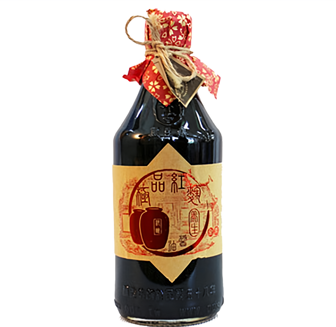 黑豆桑 天然極品養生紅麴醬油, 550ml, 1瓶