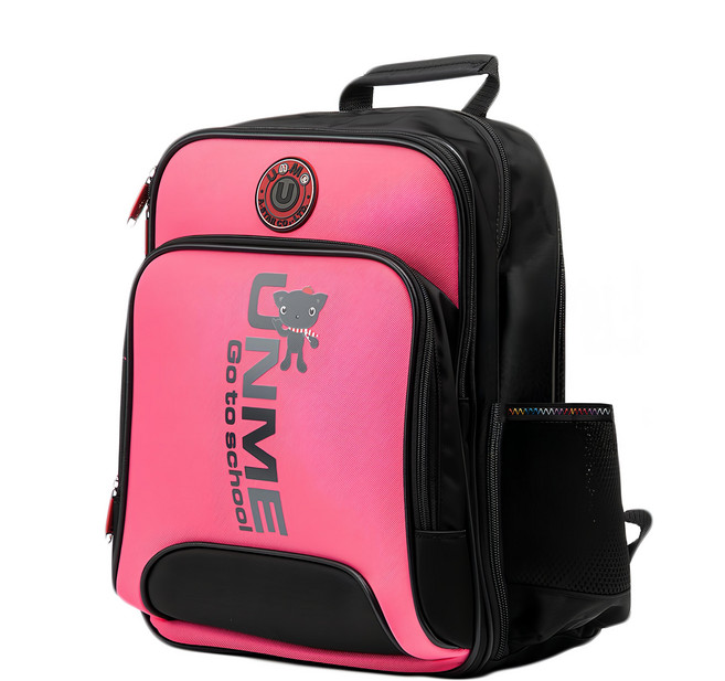 UnMe MIT多功能造型人體工學後背書包 寬敞大開口設計 可調式背帶 側邊收納網袋