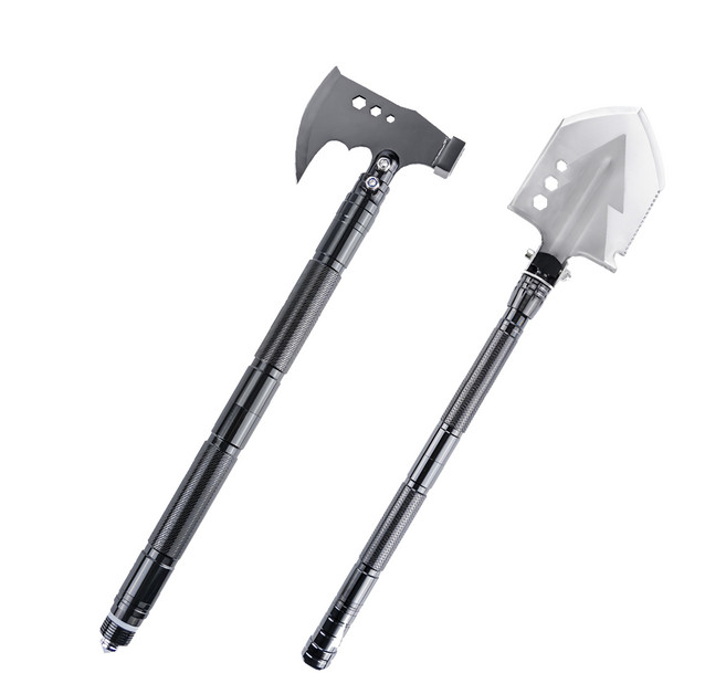 Chill Outdoor 鏟斧工具組, 鐵黑色, 1組