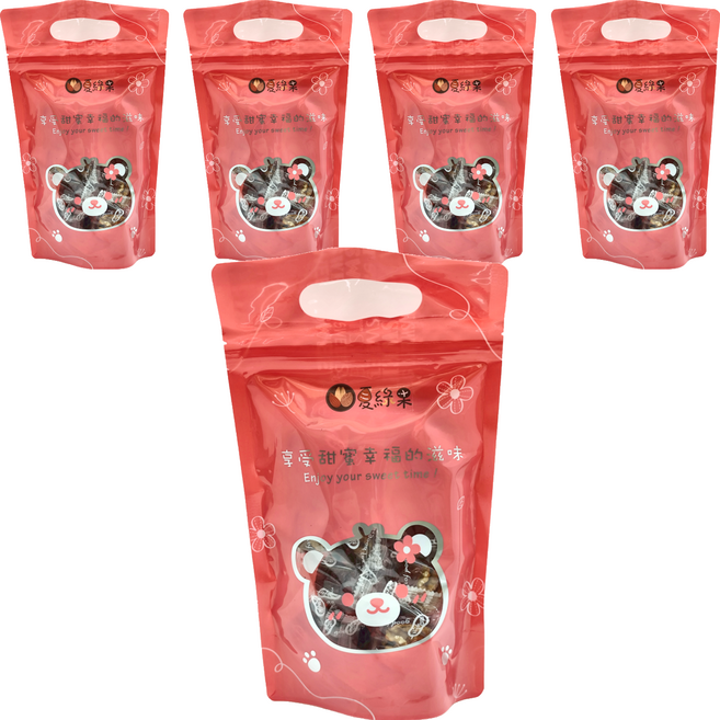 夏綠果 紅棗核桃, 200g, 5包