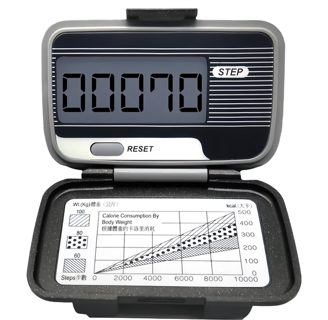 Mayka 明家 健康計步器 MIG-TM-215S, 1個, 黑色