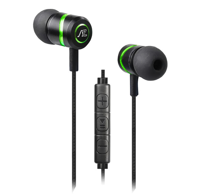 INTOPIC 廣鼎 Jazz Wired 入耳式 耳機 鋁合金 線控 麥克風 3.5mm 黑色 i117