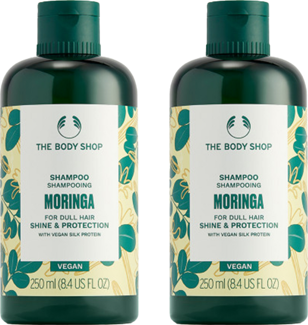 THE BODY SHOP 美體小舖 洗髮精 辣木籽, 250ml, 2瓶