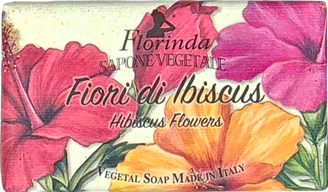 Florinda 皇室扶桑香氛植皂 200G 義大利製植物皂, 1個