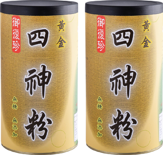 御復珍 純素食無加糖黃金四神粉, 300g, 2罐